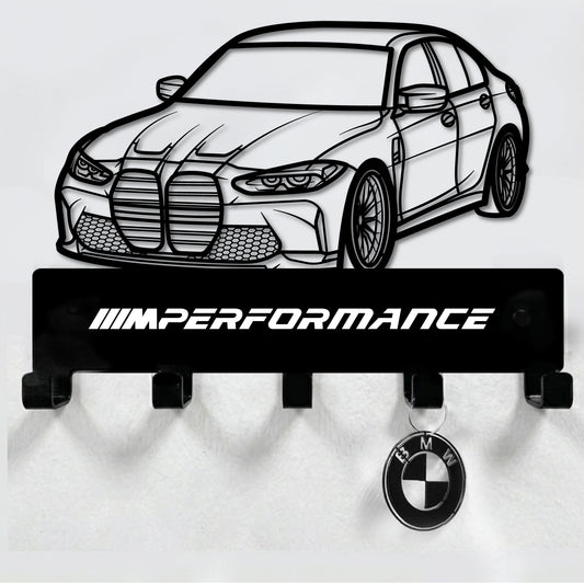 BMW G80 M3 MOD STEEL / METAL KEYHOLDER