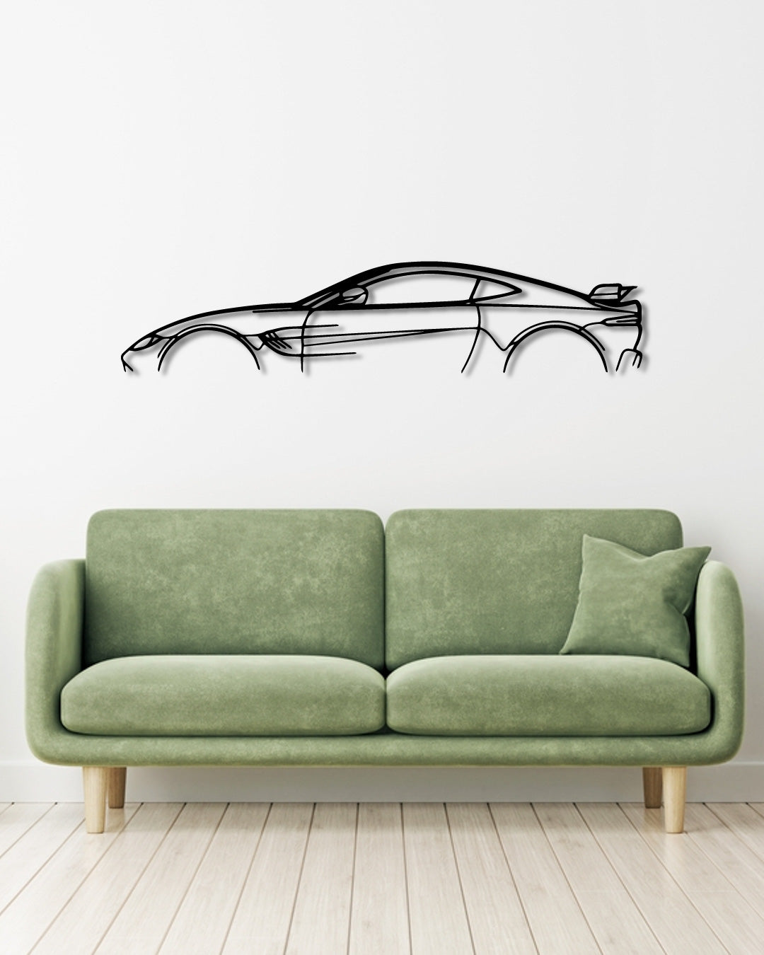 Aston Martin VANTAGE F1 EDITION metal wall art frame