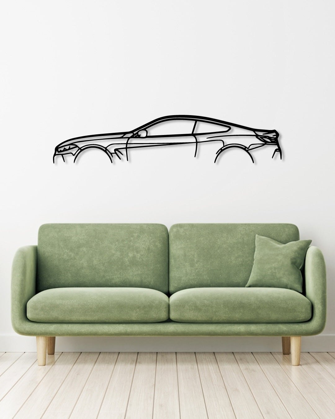 BMW 8 SERIES G25 COUPE metal wall art frame