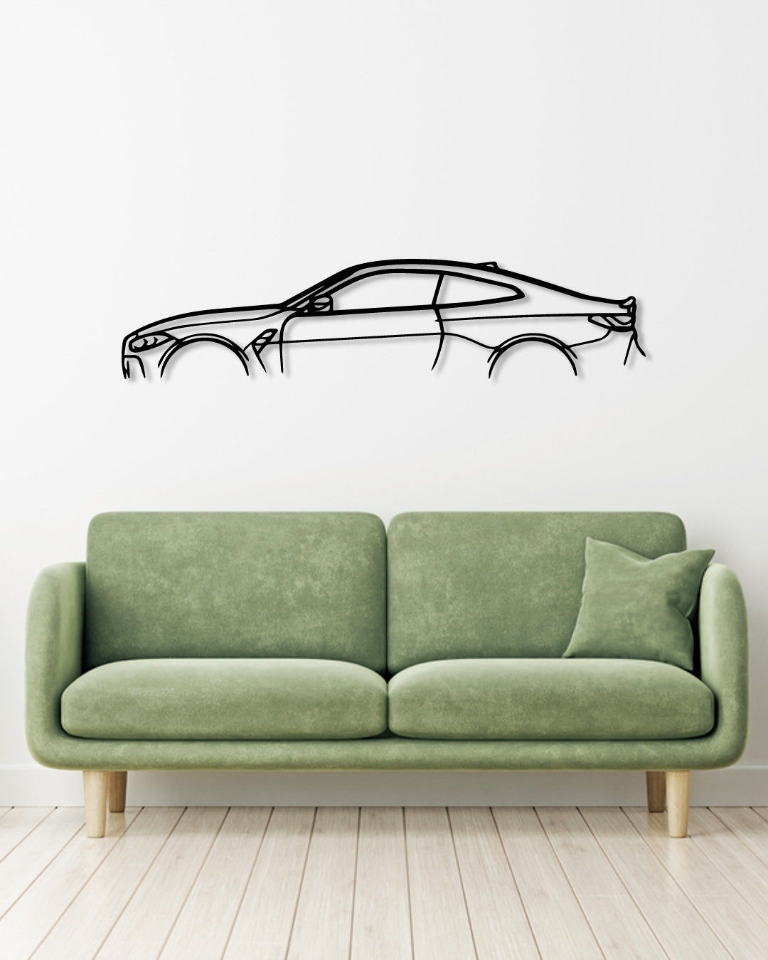 BMW G82 M4 metal wall art frame