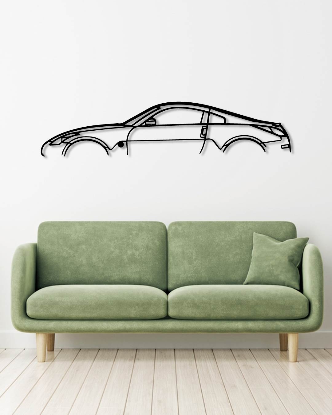 NISSAN 350Z metal wall art frame