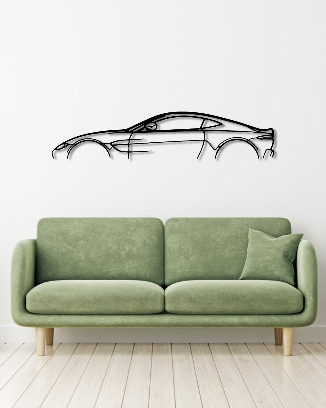 Aston Martin VANTAGE 2020 metal wall art frame