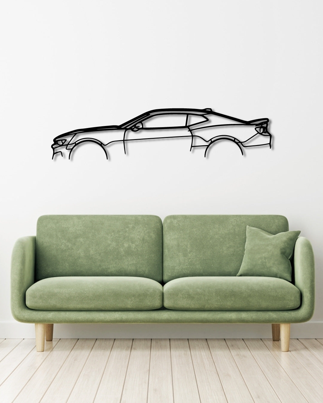 Chevrolet CAMARO GEN6 metal wall art frame