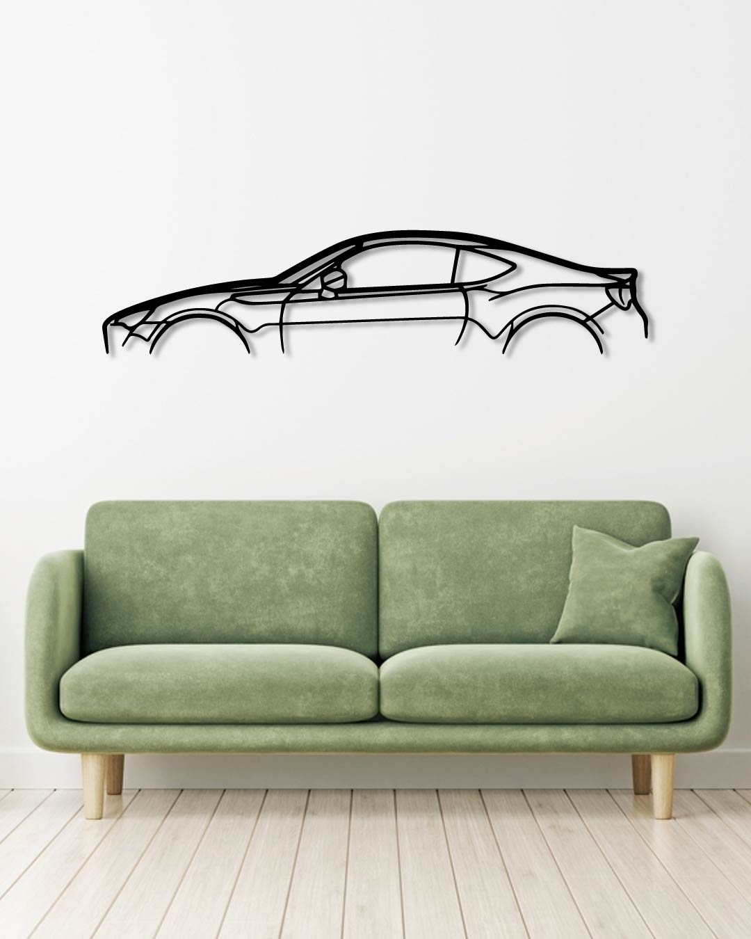 Toyota GT86 metal wall art frame