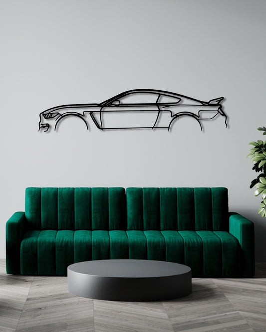 FORD MUSTANG SHELBY GT350 metal wall art frame