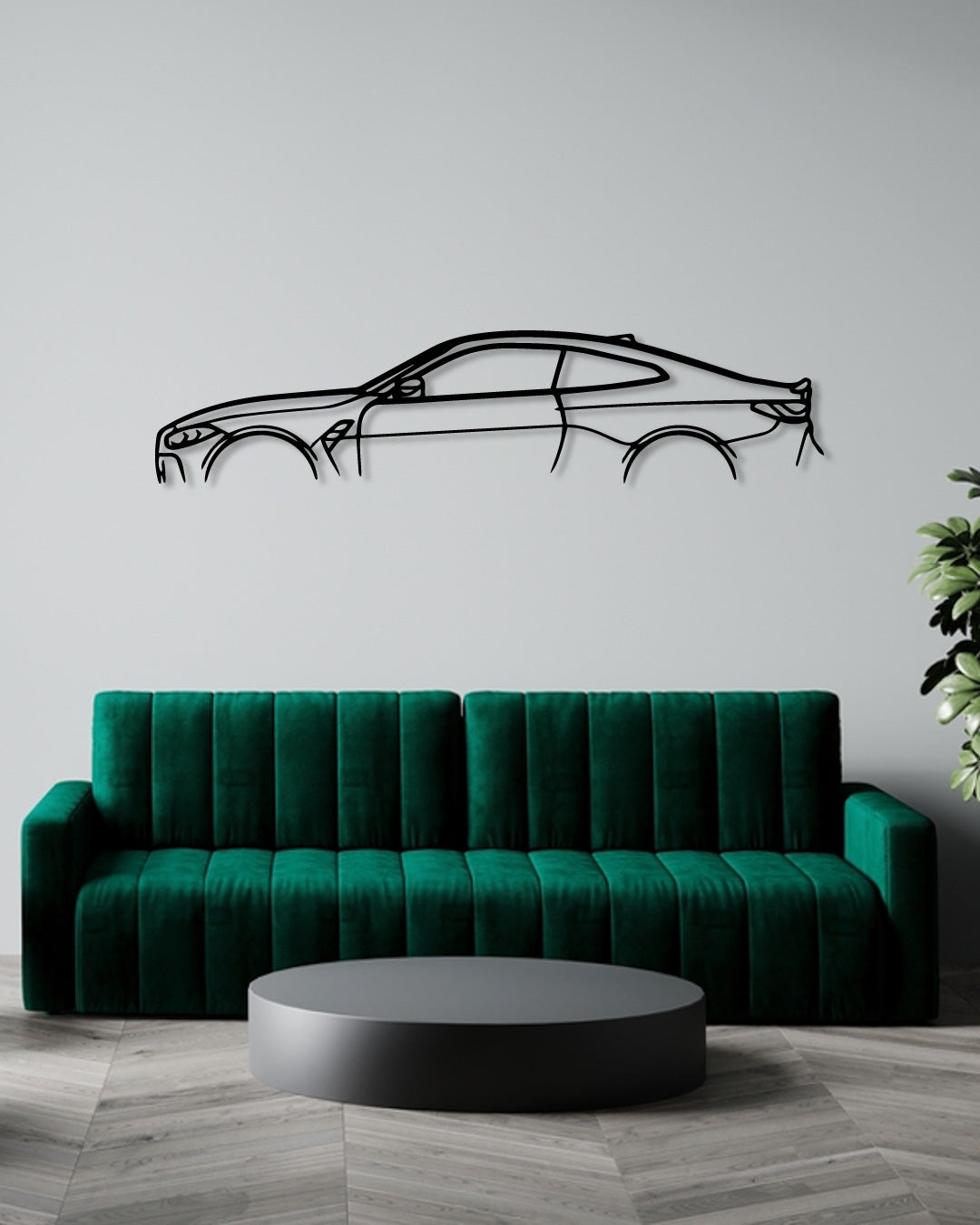 BMW G82 M4 metal wall art frame