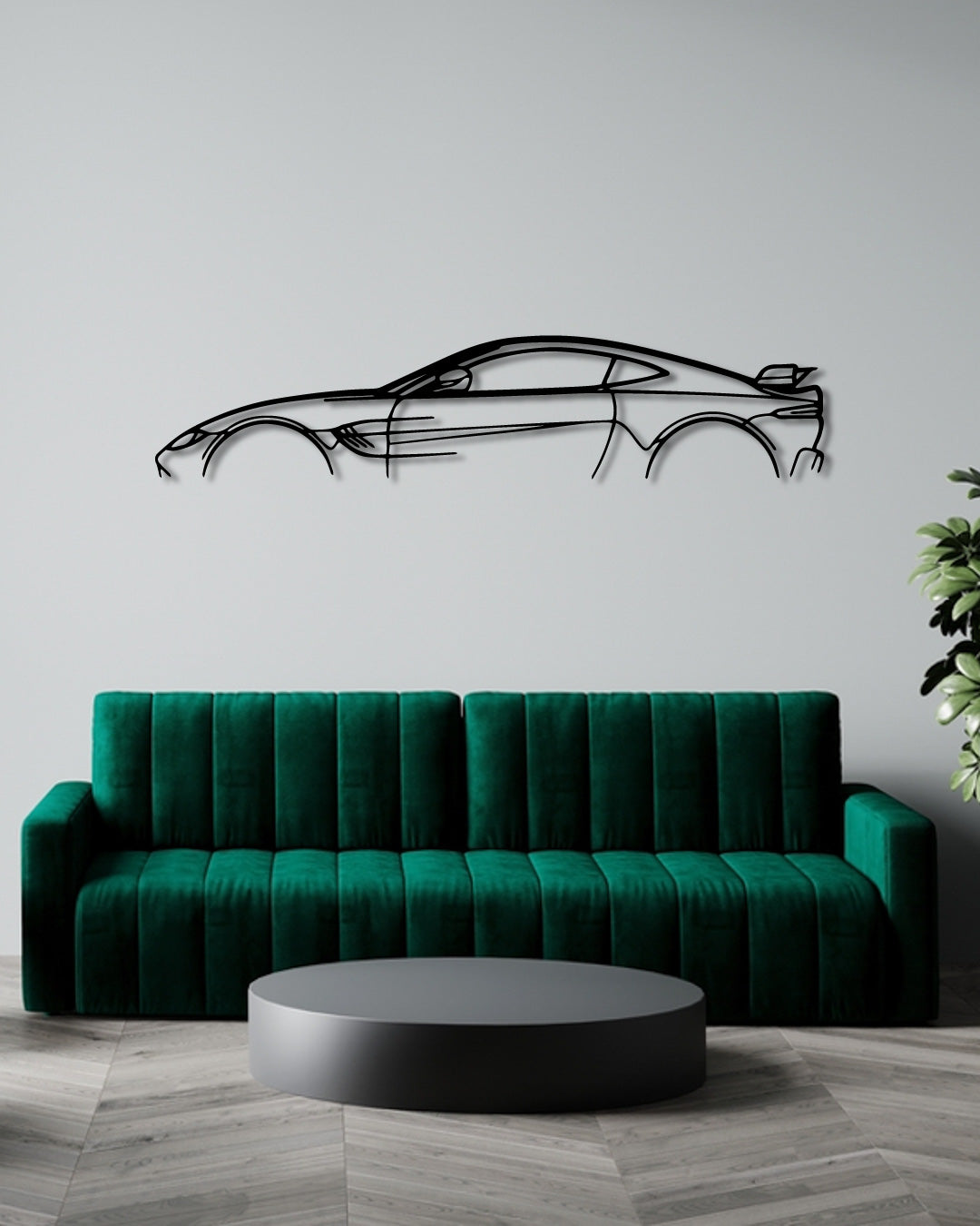 Aston Martin VANTAGE F1 EDITION metal wall art frame